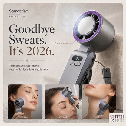 Starvoria™ HANDHELD COOLING FAN