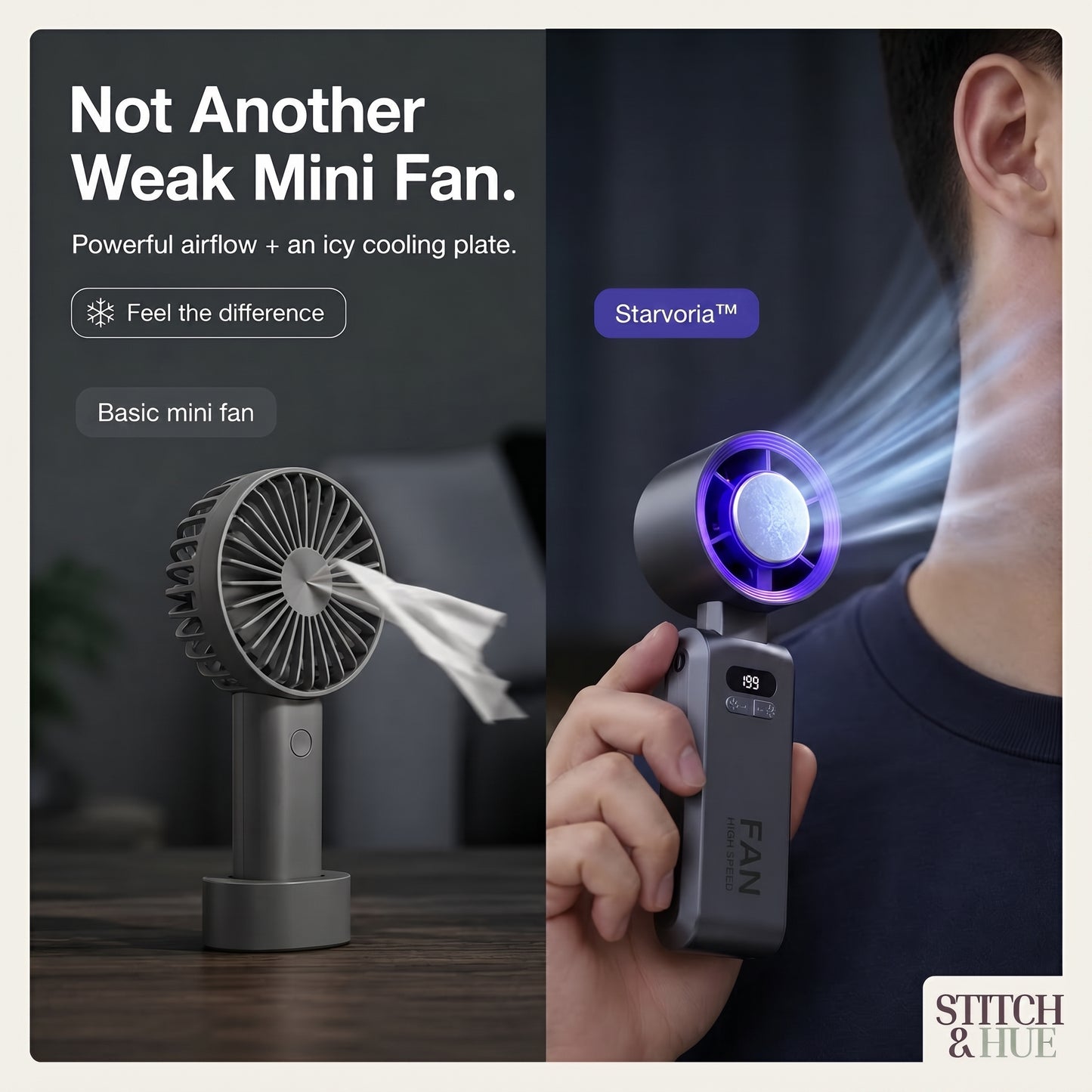 Starvoria™ HANDHELD COOLING FAN