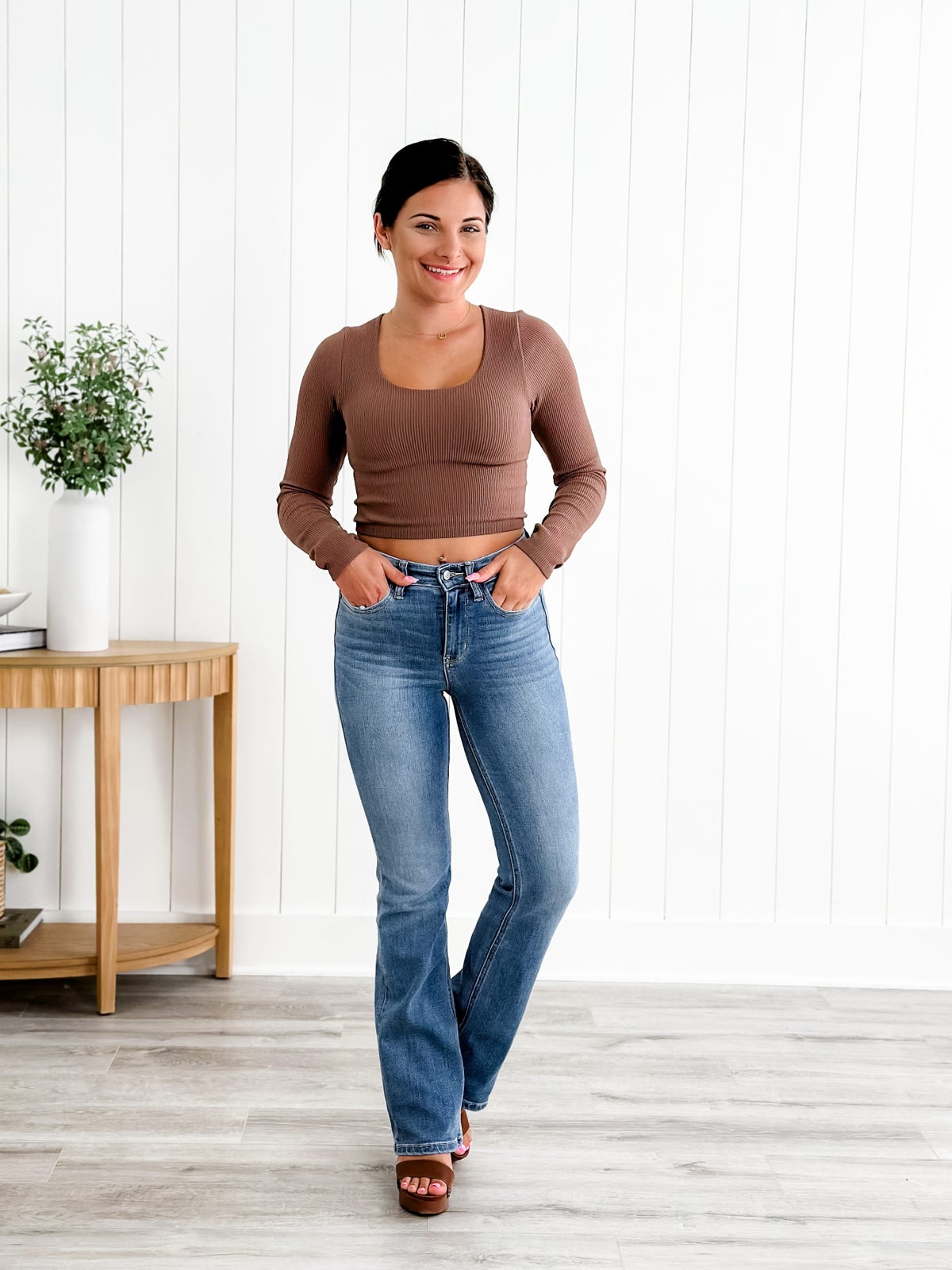 🎁Hot Sales - 49% OFF👖Tummy Control Bootcut Jeans