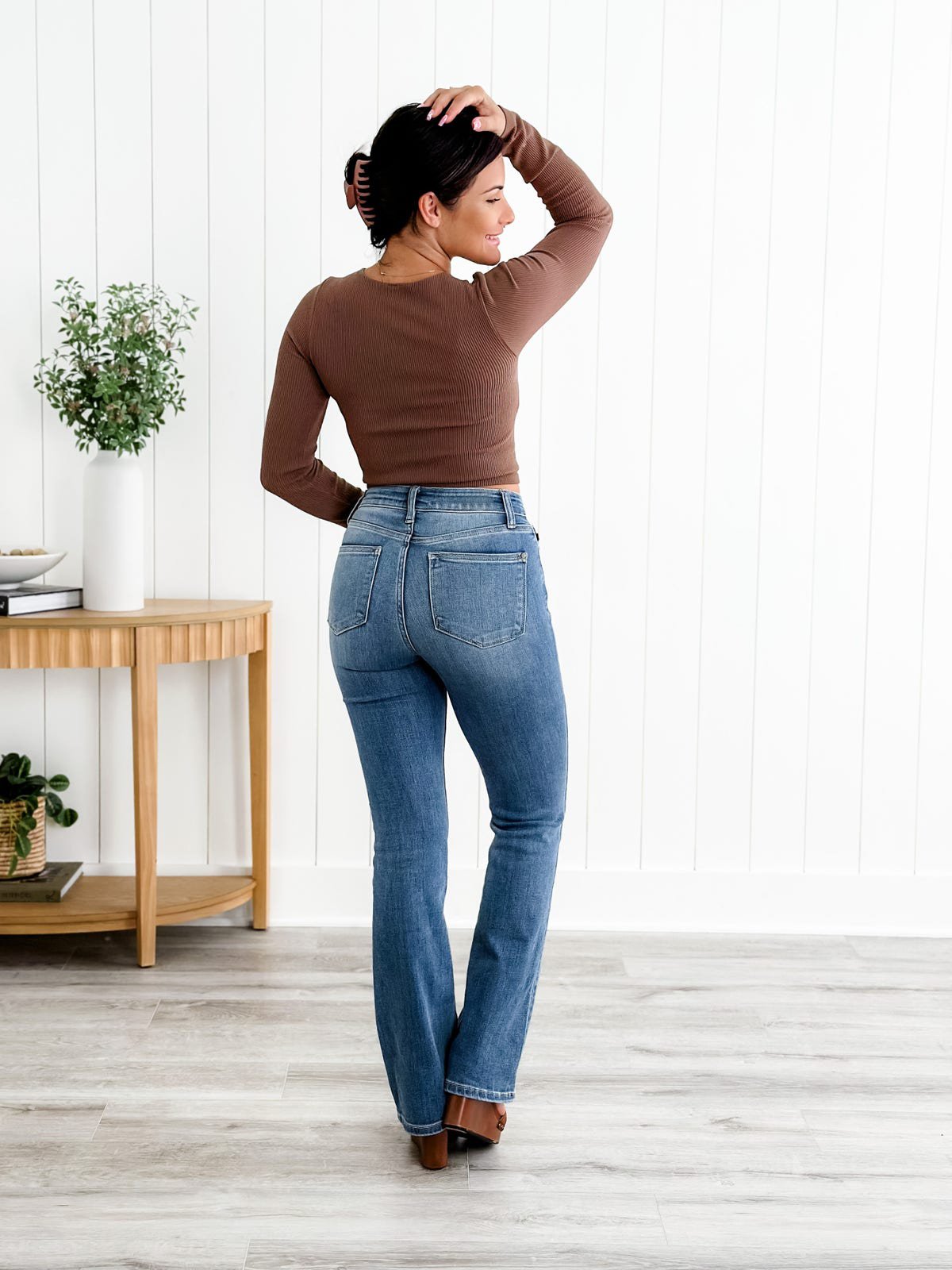 🎁Hot Sales - 49% OFF👖Tummy Control Bootcut Jeans