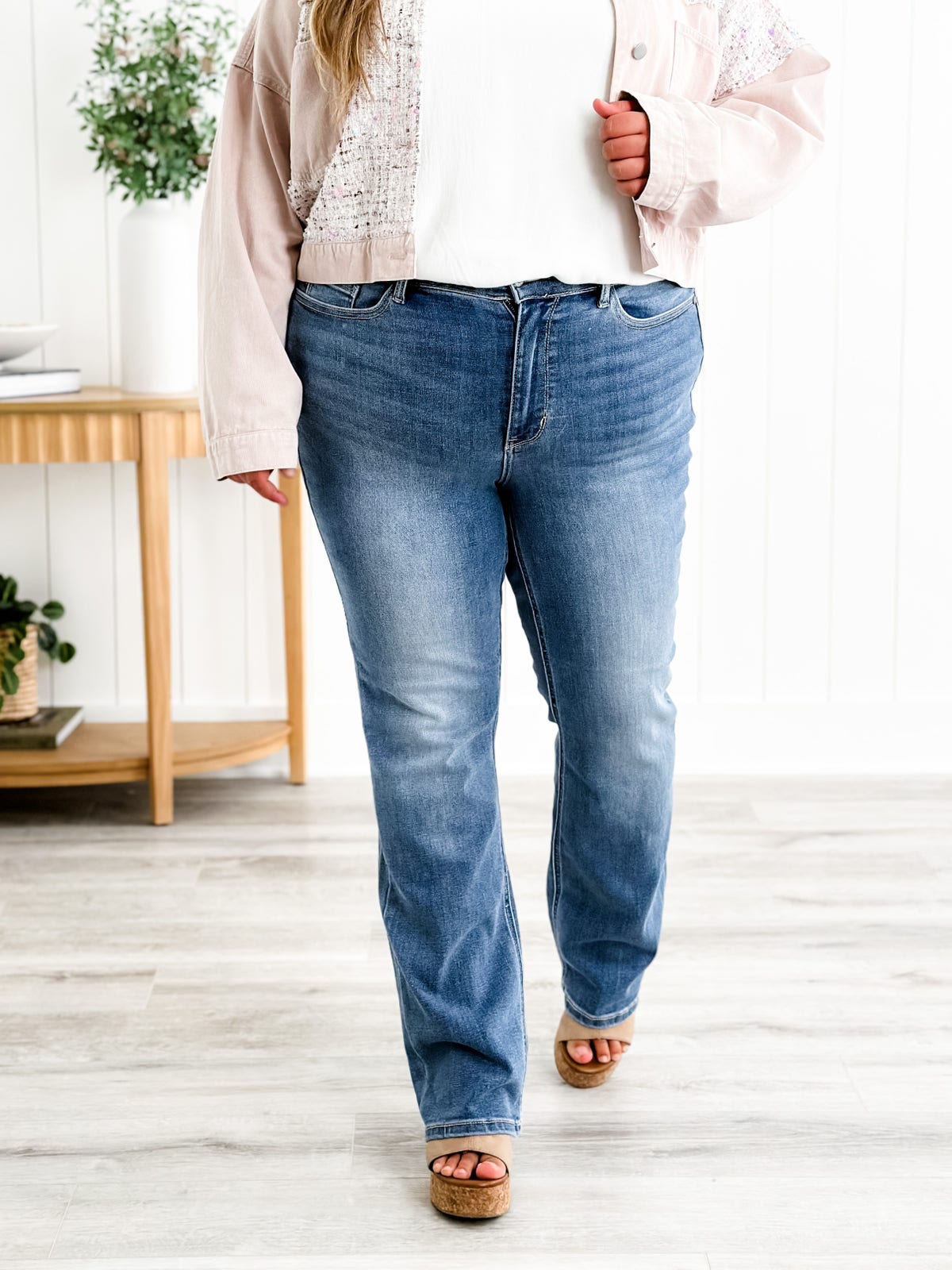 🎁Hot Sales - 49% OFF👖Tummy Control Bootcut Jeans