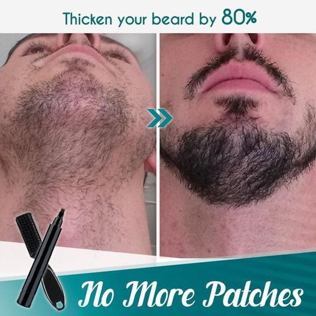 ⏰Buy 1 Get 1 Free🔥Waterproof Beard Filling Pen Kit