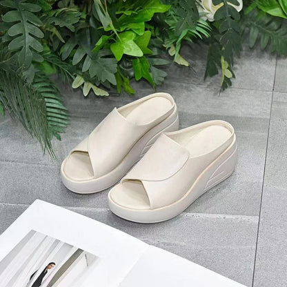 👣New arrival 43% OFF! ☀️Elevation 5.5 cm Inclined Heel Sandals – Comfortable Lift, Stylish Design & Perfect for Daily Wear 🌸
