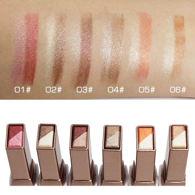 ⏳Buy 1 Get 1 Free 7.59￡！💥 Dual Shimmer Gradient Eyeshadow Stick🤩