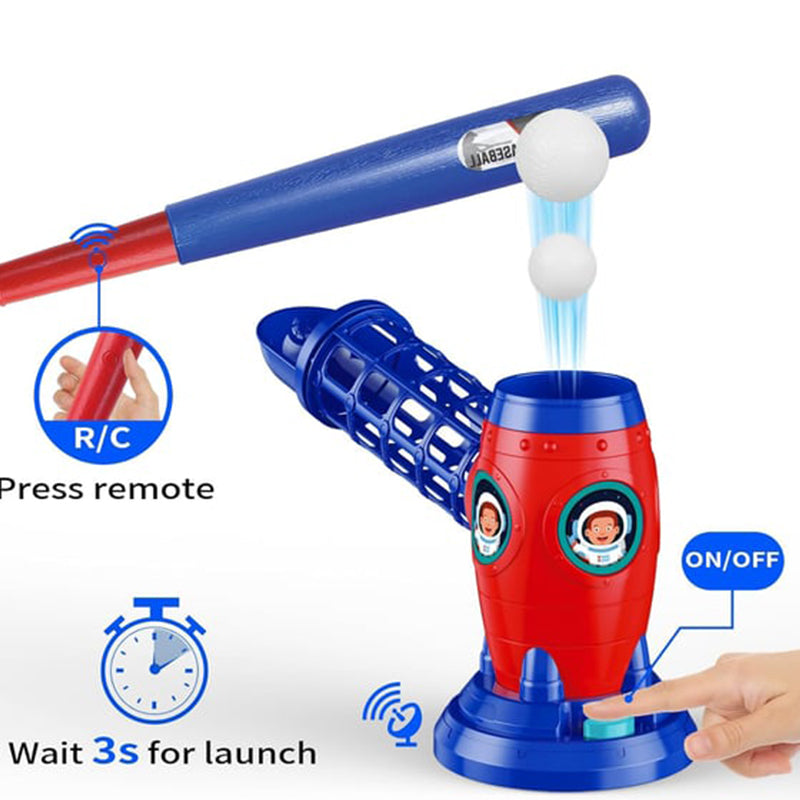 🔥Hot Sale 60%OFF!!⚾ Kids’ Automatic Baseball Pitching Set – Self-Feeding, Adjustable Speed, Great for Training & Backyard Fun 🧢🎯