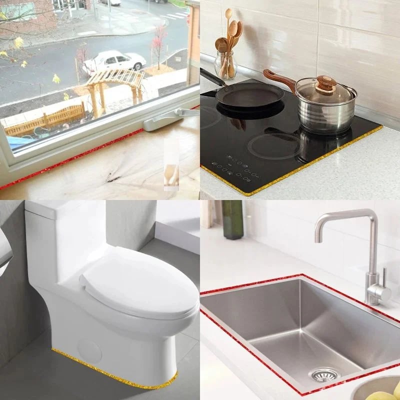 🏡🌸 BUY 1 GET 1 FREE – ONLY £9.99 🌸💖 Ceramic Tile Gap Mildewproof Waterproof Self-Adhesive Caulk Strip 🛠️✨ – No More Dirty Gaps! 🚫🦠 Easy DIY, Long-Lasting Seal for Tiles, Sinks & Tubs 🚰🧼💧😍🔥