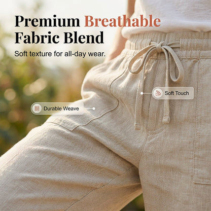 📢2026 New arrival 60% OFF Only￡19.9!! ☀️Women's Casual Cotton Linen Capris