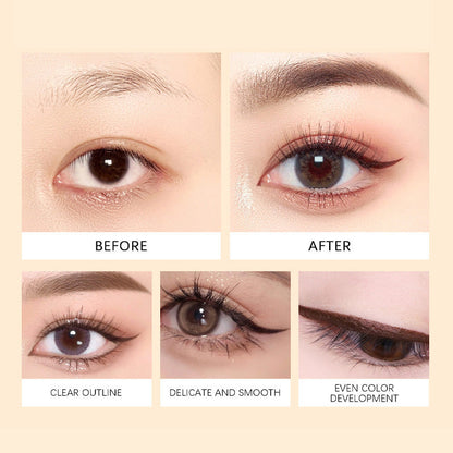 🔥Hot Sale  64%off,Waterproof Long-Lasting Eyeliner Pencil,Smudge-Resistant, Glides on Easily to Create any Look, Aubergine