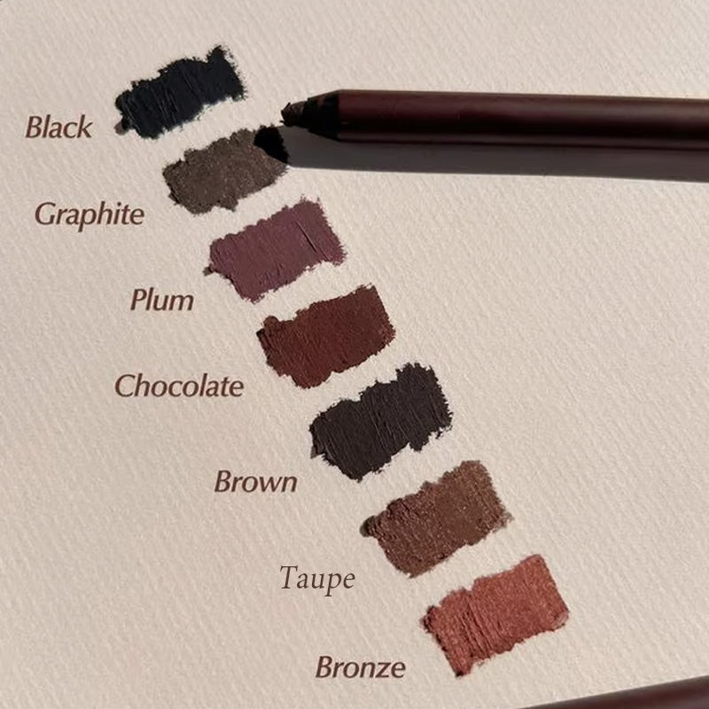 🔥Hot Sale  64%off,Waterproof Long-Lasting Eyeliner Pencil,Smudge-Resistant, Glides on Easily to Create any Look, Aubergine