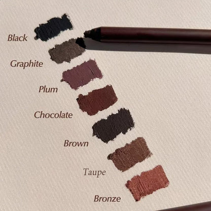 🔥Hot Sale  64%off,Waterproof Long-Lasting Eyeliner Pencil,Smudge-Resistant, Glides on Easily to Create any Look, Aubergine