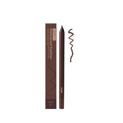 🔥Hot Sale  64%off,Waterproof Long-Lasting Eyeliner Pencil,Smudge-Resistant, Glides on Easily to Create any Look, Aubergine