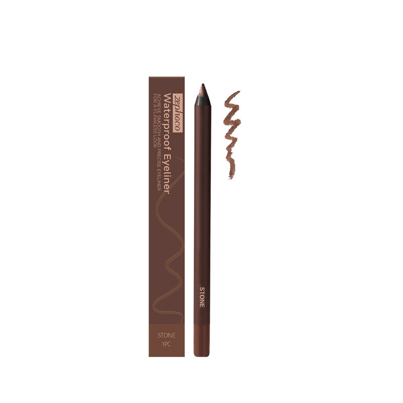 🔥Hot Sale  64%off,Waterproof Long-Lasting Eyeliner Pencil,Smudge-Resistant, Glides on Easily to Create any Look, Aubergine