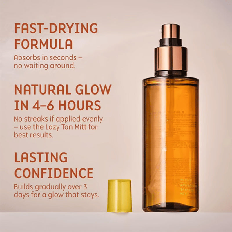 🔥Hot Sale🔥Self-Tanning Hydrating Mist - 49% OFF- Natural Streak-Free Sun-Kissed Glow