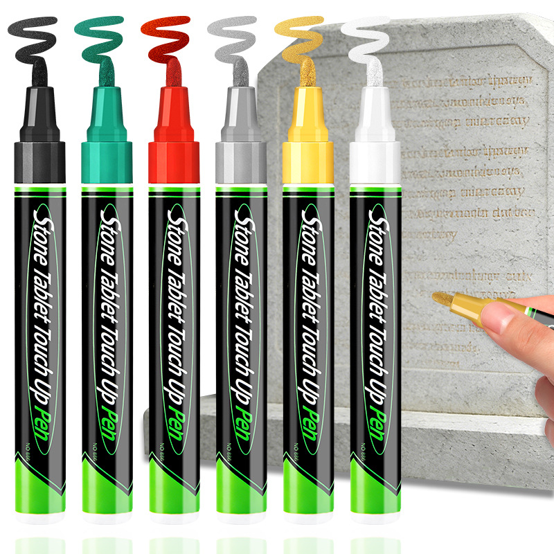 🪦 Tombstone Marker Pen – Restore Faded Grave Inscriptions, Weatherproof & Easy to Use ✍️🕯️