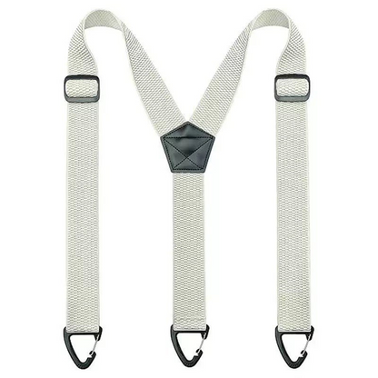 👔 Men's X-Back Suspenders – Durable Hook Clips, Adjustable Length, Classic Style for Daily Wear 💪✨