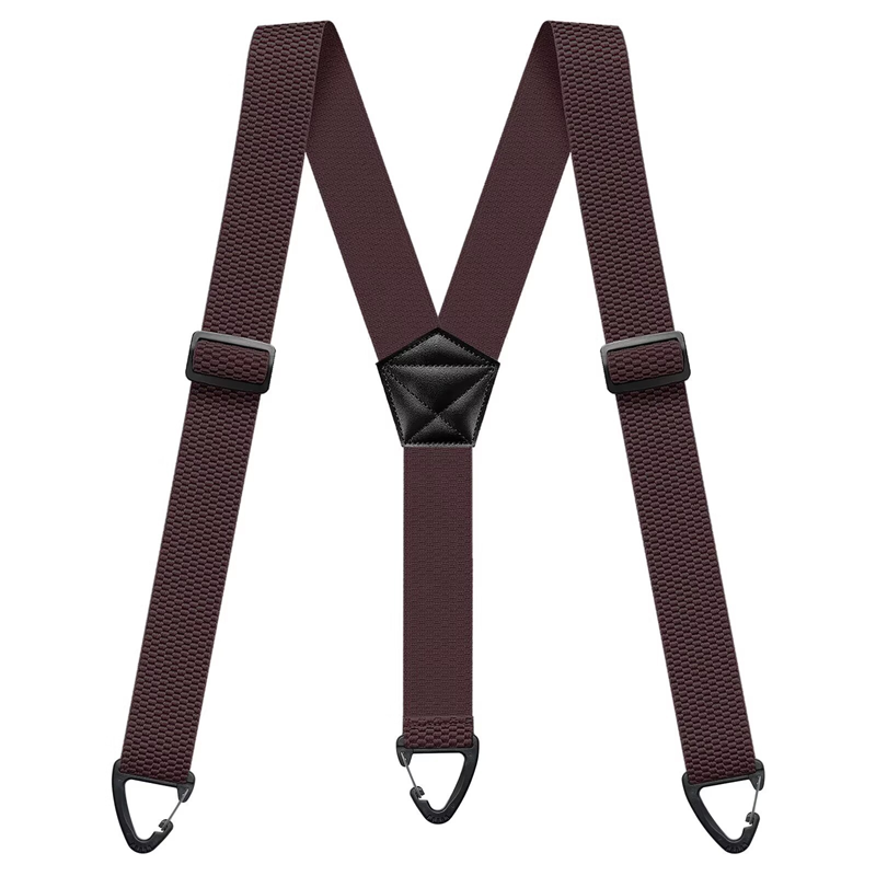 👔 Men's X-Back Suspenders – Durable Hook Clips, Adjustable Length, Classic Style for Daily Wear 💪✨