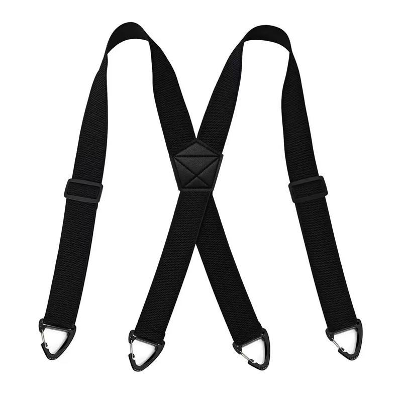👔 Men's X-Back Suspenders – Durable Hook Clips, Adjustable Length, Classic Style for Daily Wear 💪✨