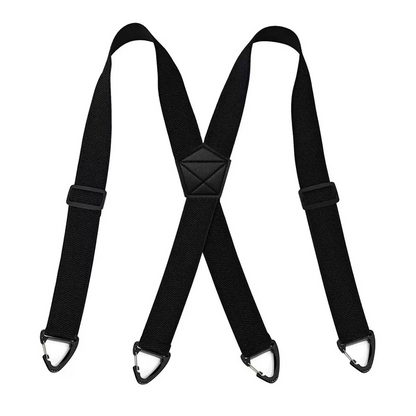 👔 Men's X-Back Suspenders – Durable Hook Clips, Adjustable Length, Classic Style for Daily Wear 💪✨