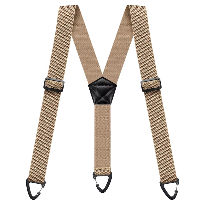 👔 Men's X-Back Suspenders – Durable Hook Clips, Adjustable Length, Classic Style for Daily Wear 💪✨