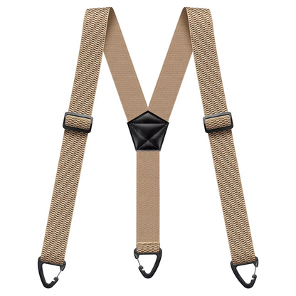 👔 Men's X-Back Suspenders – Durable Hook Clips, Adjustable Length, Classic Style for Daily Wear 💪✨