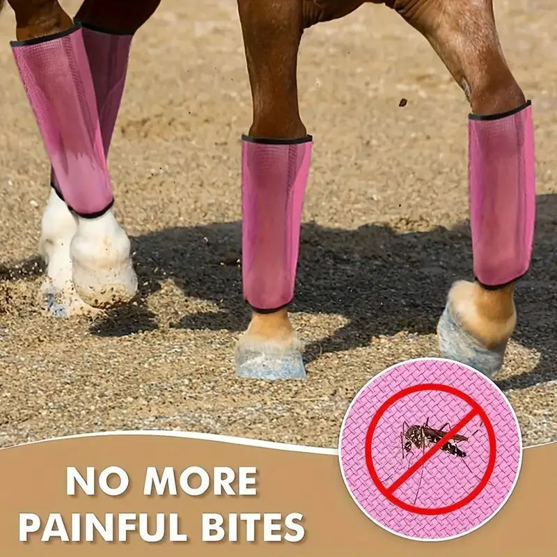 🐴 Durable Fly Leggings for Horses – Breathable, Anti-Bug, Comfort Fit