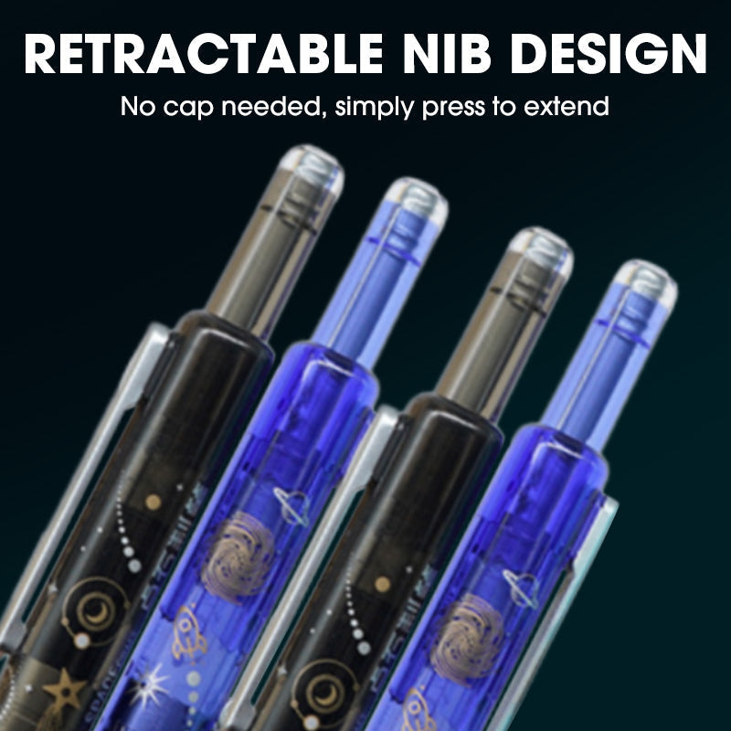 ✒️ Quick-Dry Click Fountain Pen – No Capping, Instantly Dry, Great for School & Office 🏫💼