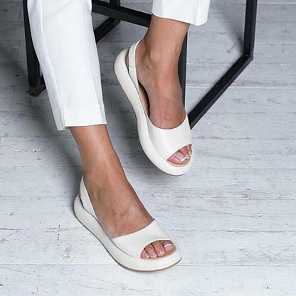 🌞 Orthopedic Summer Sandals – Adjustable Straps, Shock Absorbing Sole, Lightweight & Breathable, Great for Beach or City Walks 🏖️🚶‍♀️
