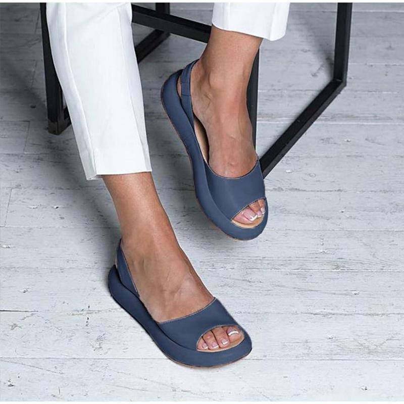 🌞 Orthopedic Summer Sandals – Adjustable Straps, Shock Absorbing Sole, Lightweight & Breathable, Great for Beach or City Walks 🏖️🚶‍♀️