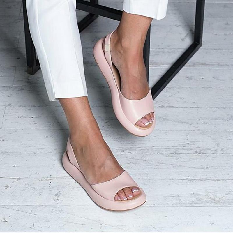 🌞 Orthopedic Summer Sandals – Adjustable Straps, Shock Absorbing Sole, Lightweight & Breathable, Great for Beach or City Walks 🏖️🚶‍♀️