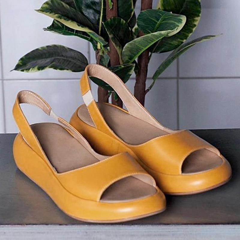 🌞 Orthopedic Summer Sandals – Adjustable Straps, Shock Absorbing Sole, Lightweight & Breathable, Great for Beach or City Walks 🏖️🚶‍♀️