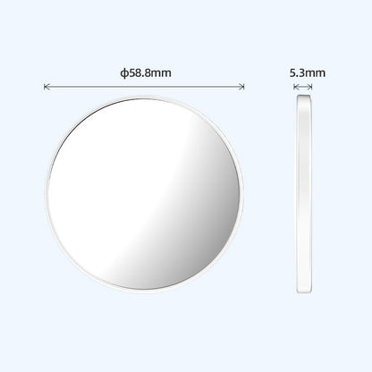 🔥Hot Sale🔥Magnetic Mini Round Convex Mirror Portable Lightweight Handheld Mirror for Travel Photography Check-in and Photo Props