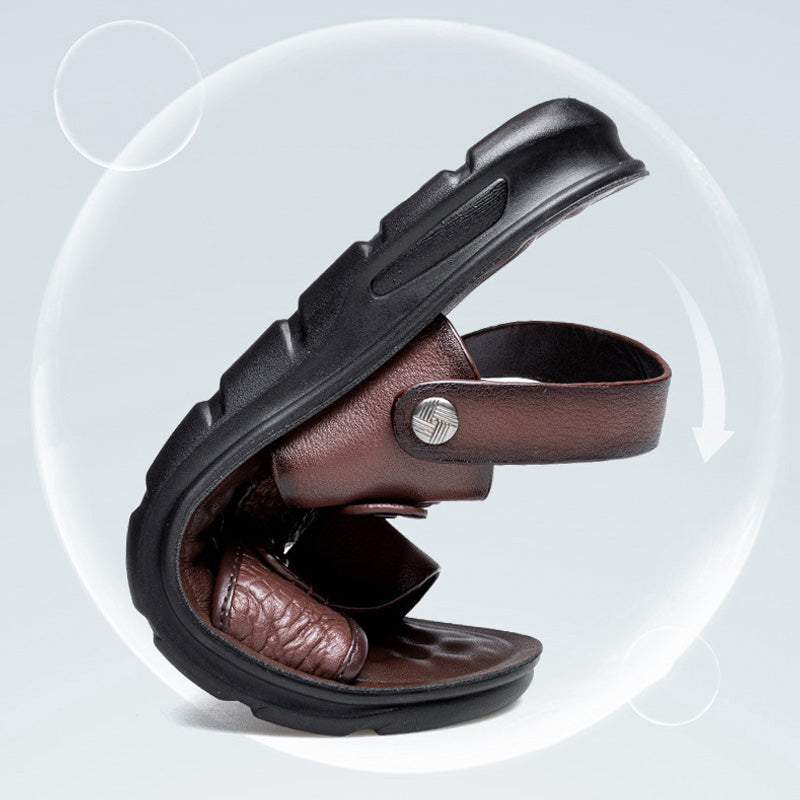 👣New arrival 57% OFF! ☀️Men's Casual Beach Sandals – Breathable, Durable, All-Day Comfort for Outdoor Fun 😎👍