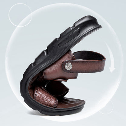 👣New arrival 57% OFF! ☀️Men's Casual Beach Sandals – Breathable, Durable, All-Day Comfort for Outdoor Fun 😎👍