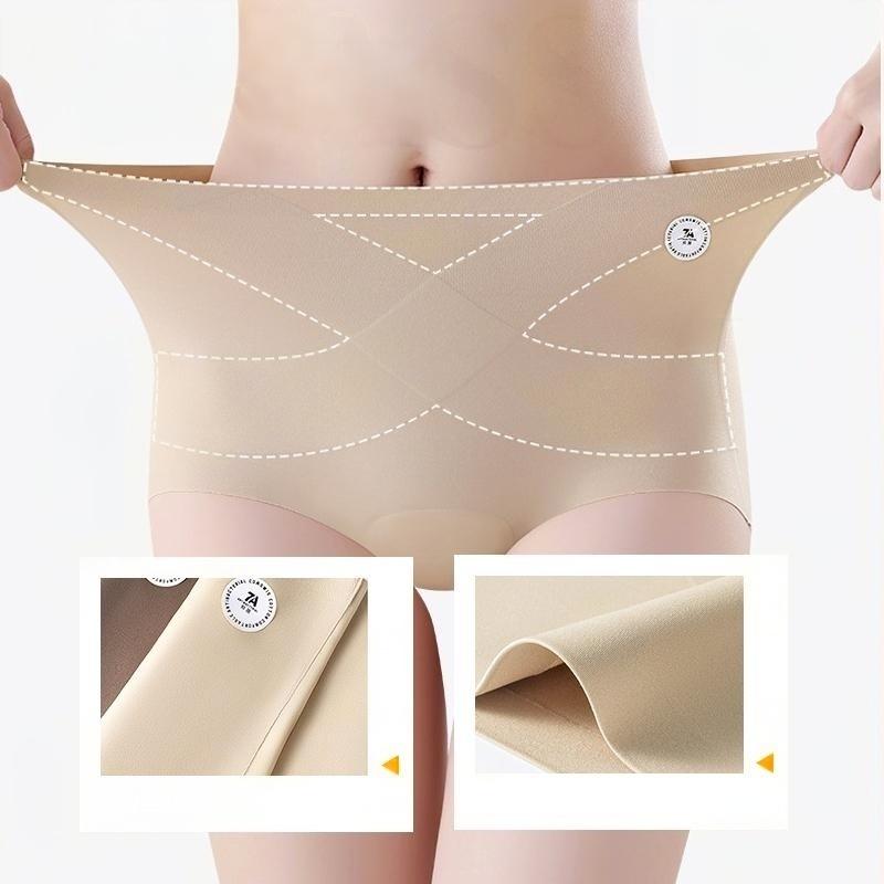 🔥Hot Sale🔥 Women’s Tummy Control High-Waist Underwear – Firm Yet Comfy, Smooths Figure, Stretch Cotton, Daily Invisible Wear 🩲✨