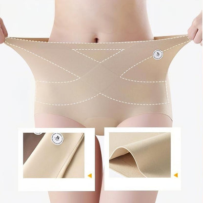 🔥Hot Sale🔥 Women’s Tummy Control High-Waist Underwear – Firm Yet Comfy, Smooths Figure, Stretch Cotton, Daily Invisible Wear 🩲✨