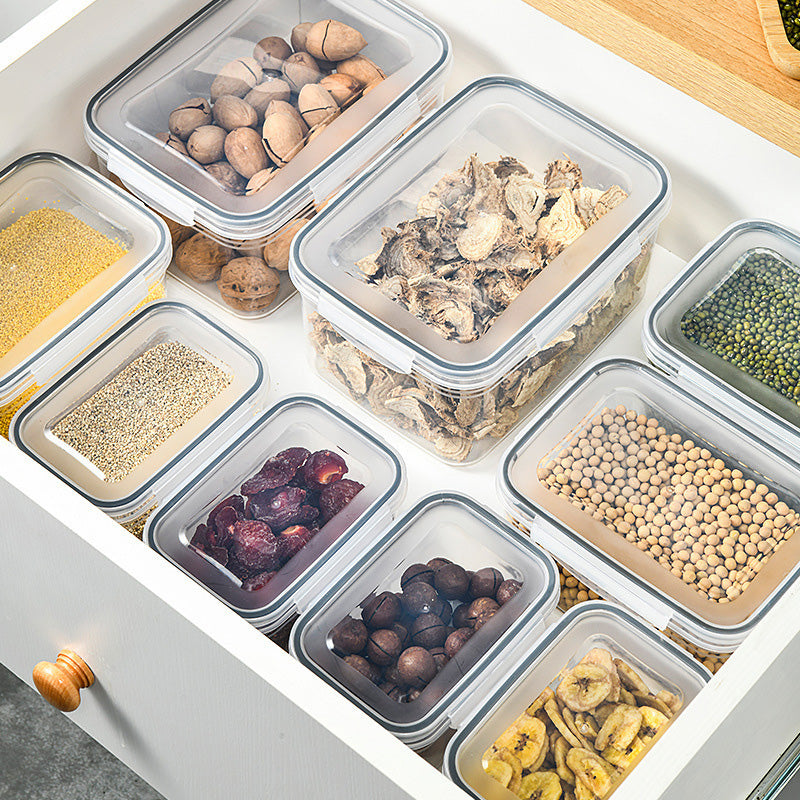 🍎3PCS Fruit Storage Container Set for Fridge with Removable Colander- Fresh Keeping for Fridge, Easy to Clean & Stack ✅🍇