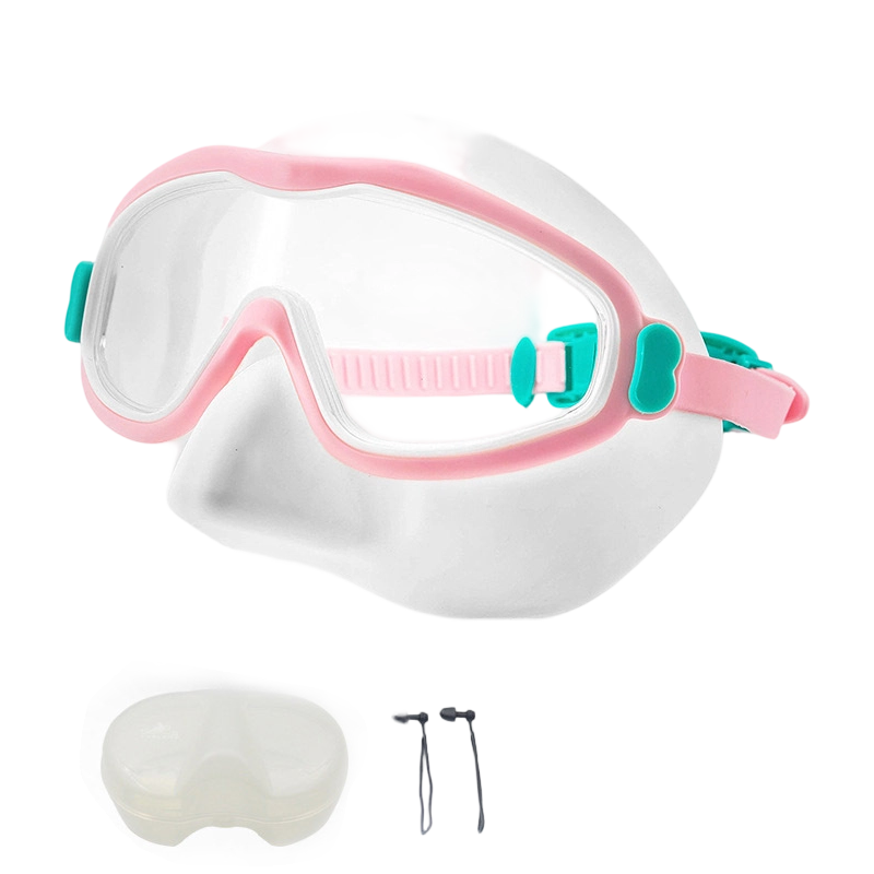 🏊‍♀️ Kids Swim Goggles with Nose Cover – No More Choking, Safe & Fun, Great for Toddlers & Beginner Swimmers 👶🌊