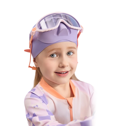 🏊‍♀️ Kids Swim Goggles with Nose Cover – No More Choking, Safe & Fun, Great for Toddlers & Beginner Swimmers 👶🌊