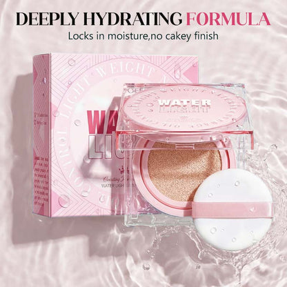 🌟💦 Flawless Coverage Dewy Cushion – Glow from Within, Hydrates & Brightens, 24H Wear. Just One Tap for That Jelly Look! 🍮💫
