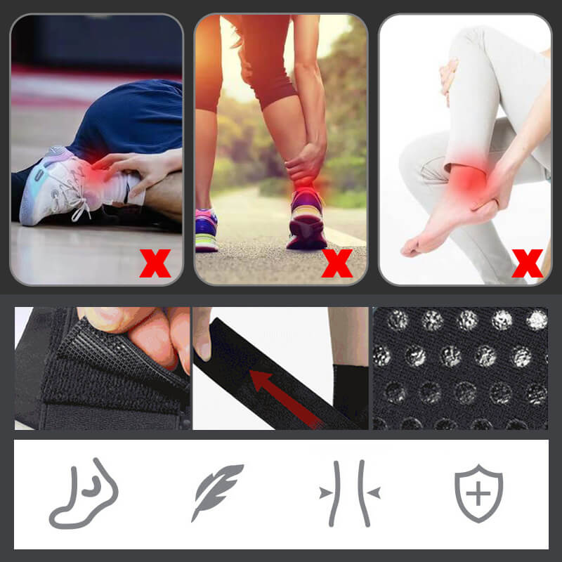 🦶🔒 Adult Ankle Fixer – Firm Protection, Reduces Swelling, Fits in Shoes, Ideal for Recovery or Daily Activities ✅