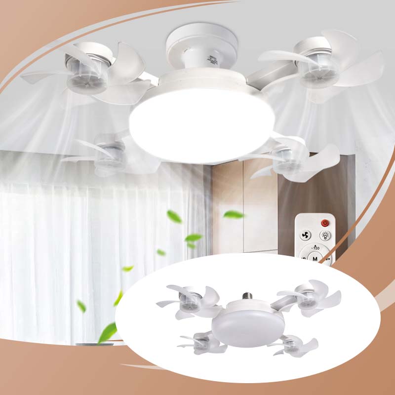 🌀🚁Remote-Controlled LED Ceiling Fan Light