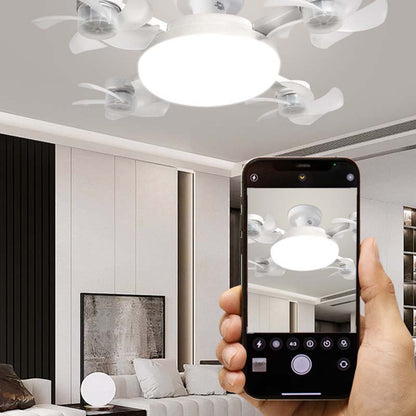 🌀🚁Remote-Controlled LED Ceiling Fan Light