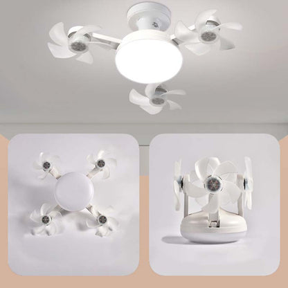 🌀🚁Remote-Controlled LED Ceiling Fan Light