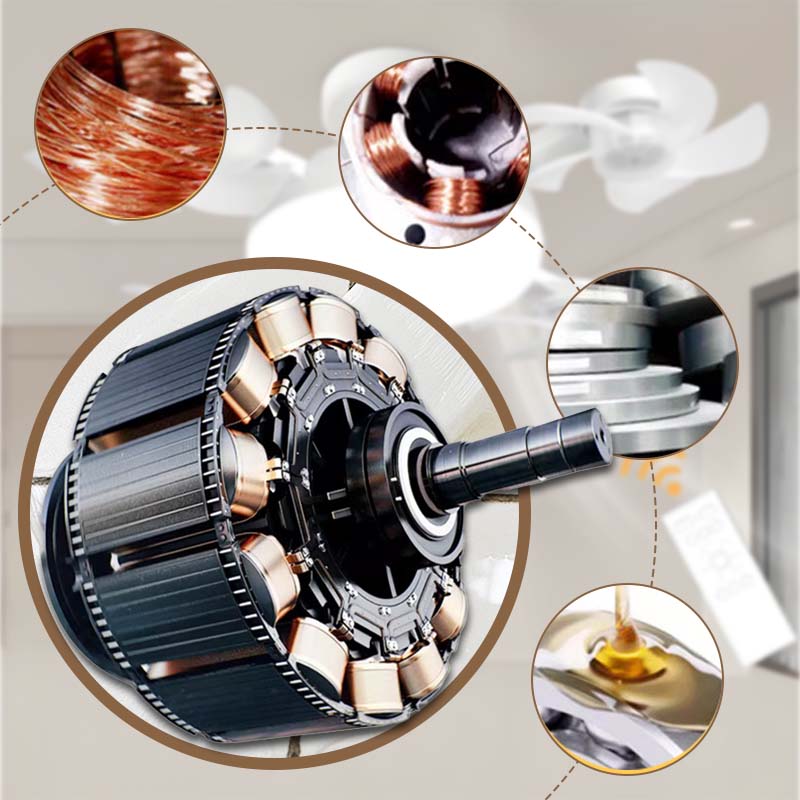 🌀🚁Remote-Controlled LED Ceiling Fan Light