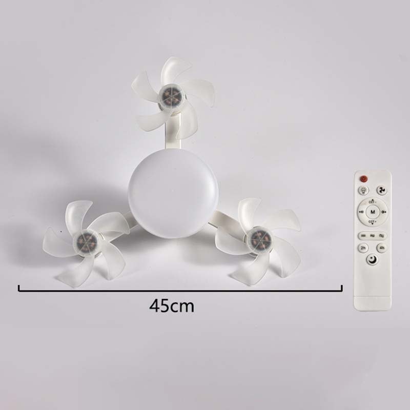 🌀🚁Remote-Controlled LED Ceiling Fan Light
