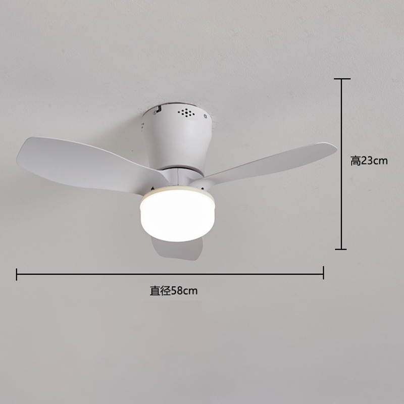 🌀🚁Remote-Controlled LED Ceiling Fan Light