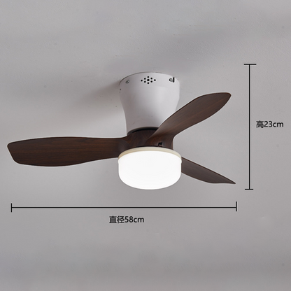 🌀🚁Remote-Controlled LED Ceiling Fan Light