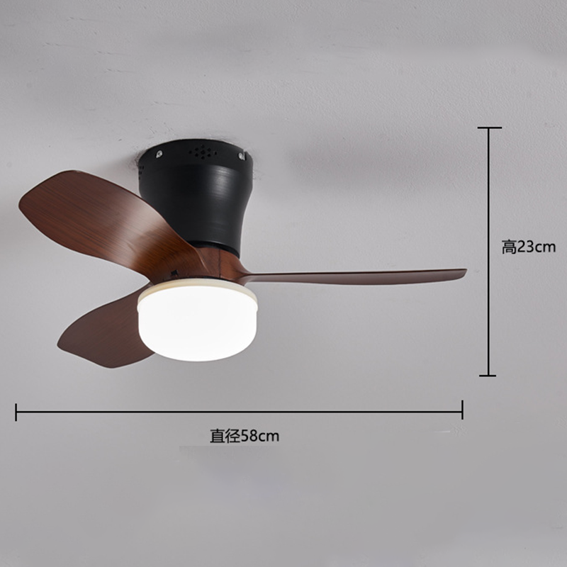 🌀🚁Remote-Controlled LED Ceiling Fan Light