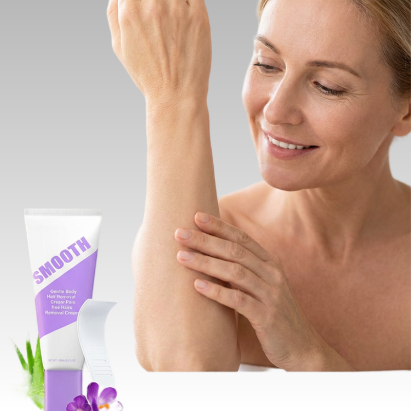 ✨ Silky Skin in 5 Minutes！ – Gentle Herbal Hair Removal Cream. Natural, Non-Irritating, Leaves You Radiant & Ready to Shine ，Free scraper💁‍♀️🌿