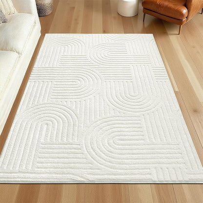 🌈✨2026 New Arrival 44% OFF! ☀️Soft Arch Pattern Area Rug,Modern Boho Design, Non-Slip, Machine Washable, Soft on Feet.